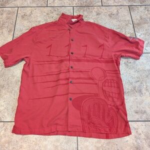 Tommy Bahama All Over Print Baseball Red Sox Men's Large